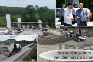 Terme Kendi Asfaltını Üretiyor